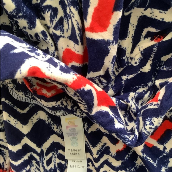 Red, White, & Blue Leggings - Picture 2 of 2
